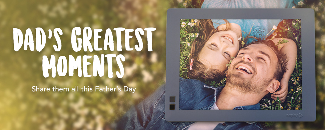 Wifi Digital Photo Frame for Dad