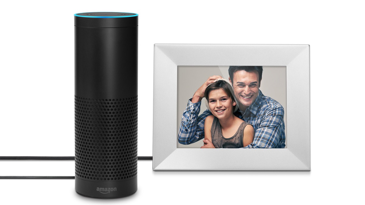 Amazon Echo with Nixplay Frame